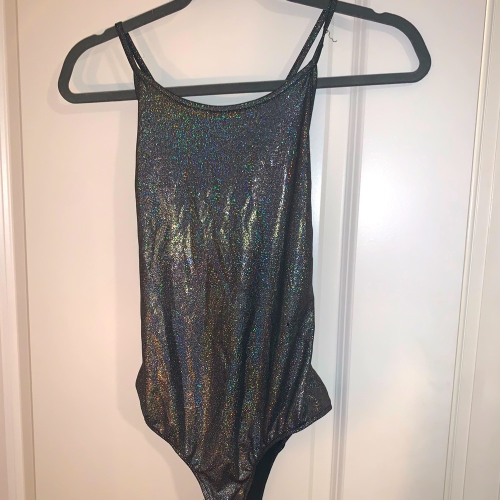 Iridescent bodysuit